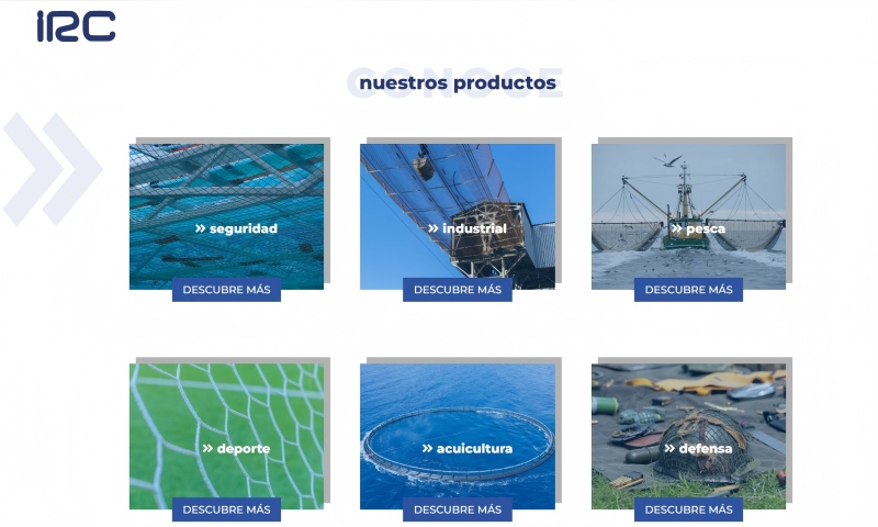 Productos de redes de pesca para acuicultura, protección y otras aplicaciones de redes